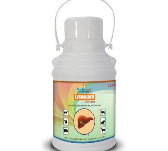 VETENEX Lysoguard – Liver Tonic for Cattle, Buffalo, Cow, Goat, Pigs, Poultry & Livestock Animals – 2 LTR