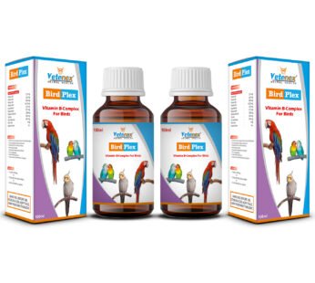VETENEX Bird Plex – Vitamin B Complex Supplement, Healthy Growth Promoter for Birds (100 ml x 2) Combo – Pack of 2