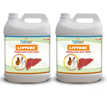 VETENEX Livtone Plus – Liver Tonic For Poultry, Birds & Chicken – (5 LTRX2)