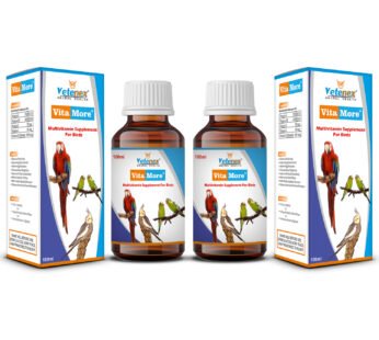 VETENEX VitaMore Plus – Multivitamin Supplement For Birds (100 ml x 2) Combo – Pack of 2